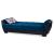 Armada Air Fabric/PU Convertible Sofabed