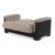 Armada Pro Fabric/PU Convertible Loveseat