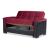 Armada Pro Fabric/PU Convertible Loveseat