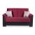 Armada Pro Fabric/PU Convertible Living Room Set