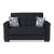 Armada Pro Fabric/PU Convertible Living Room Set