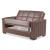 Armada Pro PU Convertible Loveseat