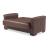 Armada Pro PU Convertible Loveseat
