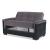 Armada Pro Fabric/PU Convertible Loveseat