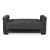 Armada Pro Fabric Convertible Loveseat