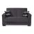 Armada Pro Fabric/PU Convertible Loveseat