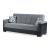 Armada Pro Fabric/PU Convertible Sofabed