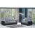 Armada Pro Fabric/PU Convertible Living Room Set