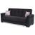Armada Pro Fabric/PU Convertible Sofabed