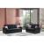 Armada Pro Fabric/PU Convertible Living Room Set