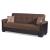 Armada Pro Fabric/PU Convertible Sofabed