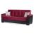 Armada Pro Fabric/PU Convertible Sofabed
