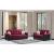 Armada Pro Fabric/PU Convertible Living Room Set