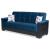 Armada Pro Fabric/PU Convertible Sofabed