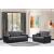 Armada Pro Fabric/PU Convertible Living Room Set