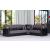 Armada Fabric/PU Convertible Sectional Sofa