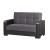 Armada X Fabric/PU Convertible Loveseat