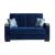 Armada X Fabric Convertible Loveseat