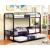 Rainbow Metal Bunk Bed, Twin Size