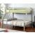 Lovia Metal Bunk Bed, Twin/Full Size