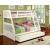 Canberra Wood Bunk Bed, Twin/Full Size
