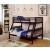 Emilie Wood Bunk Bed, Twin/Full Size