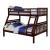 Emilie Wood Bunk Bed, Twin/Full Size