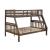 Emilie Wood Bunk Bed, Twin/Full Size