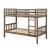 Emilie Wood Bunk Bed, Twin Size