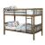 Emilie Wood Bunk Bed, Twin Size