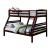 Elaine Wood Bunk Bed, Twin/Full Size