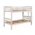 Elaine Wood Bunk Bed, Twin Size