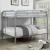 Opal Metal Bunk Bed, Full Size