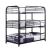 Opal Metal Triple Decker Bunk Bed, Twin Size