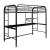 Opal Metal Bunk Loft Bed w/Workstation, Twin Size