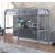 Opal Metal Bunk Loft Bed w/Workstation, Twin Size