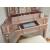 Kasey Wood Storage Corner Vanity Dresser w/2 Drawers, Mirror & Stool