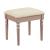 Kasey Wood Storage Corner Vanity Dresser w/2 Drawers, Mirror & Stool
