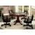 Rowan Leatherette/Wood Game Table Set