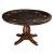 Kalia Leatherette/Wood Round Game Table Set