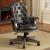 Yelena Leatherette/Wood Adjustable Arm Chair w/Casters