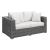 Somani Loveseat