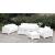 Somani Fabric/Faux Rattan Customizable Patio Sectional Set