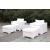 Somani Fabric/Faux Rattan Customizable Patio Sectional Set