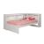 Frankie Pine Wood Corner Daybed, Twin Size