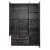 Cambridge Matte 3-Door Wardrobe w/2-Drawer Storage