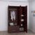 Cambridge Matte 3-Door Wardrobe w/2-Drawer Storage