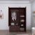 Cambridge Matte 3-Door Wardrobe w/2-Drawer Storage