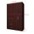 Cambridge Matte 3-Door Wardrobe w/2-Drawer Storage