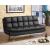 Aristo Leatherette Sleeper Sofa